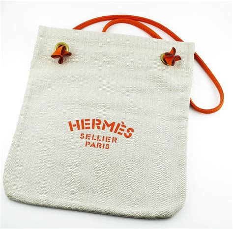 Hermes Marwari PM Shoulder Bag Canvas Orange Shoulder Bag 